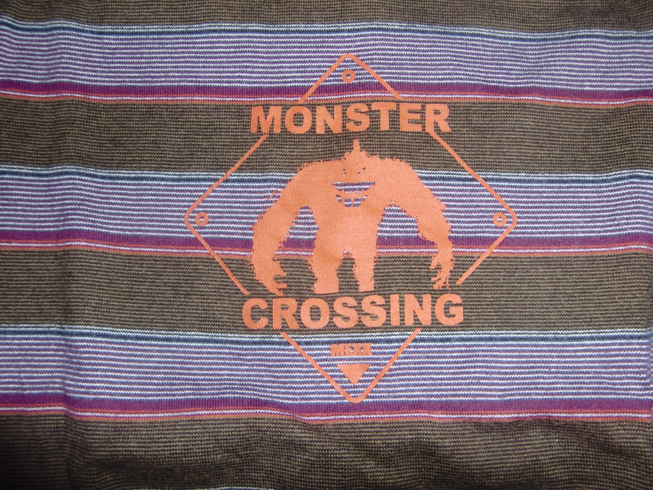 LA-Shirt gestreift mexx 98/104 monster 100% Baumwolle