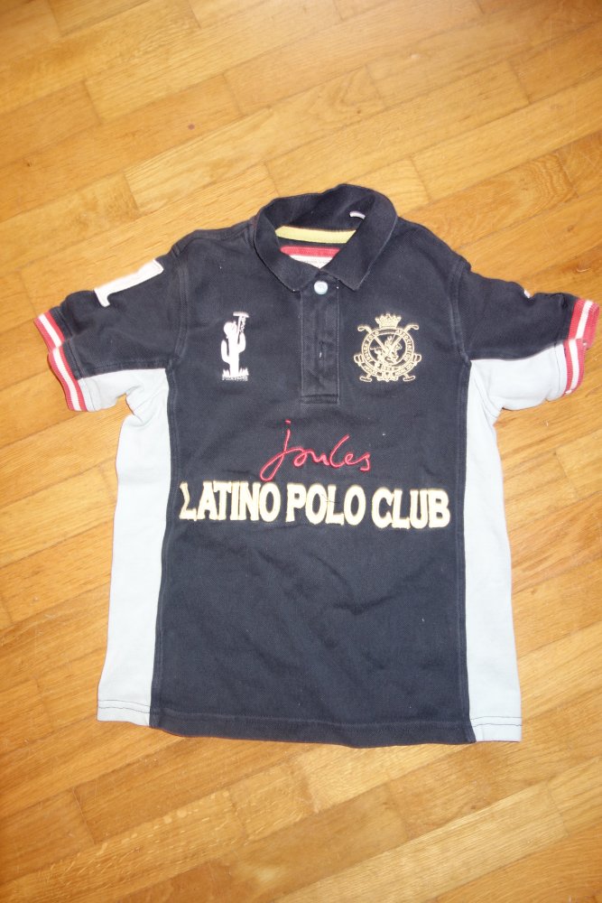 Poloshirt dunkelblau little joule 5 Jahre 100% Baumwolle