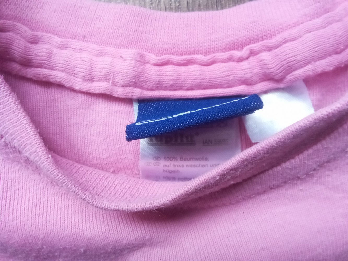 LA-Shirt rosa 86/92 lupilu 100% Baumwolle little friend