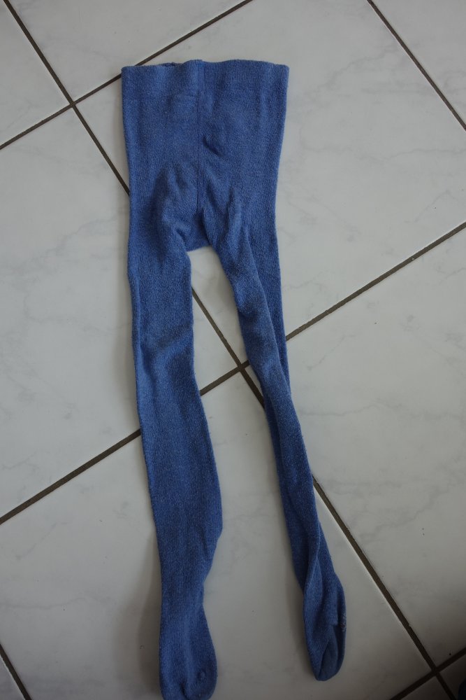 Strumpfhose hellblau 98/104 uni unisex