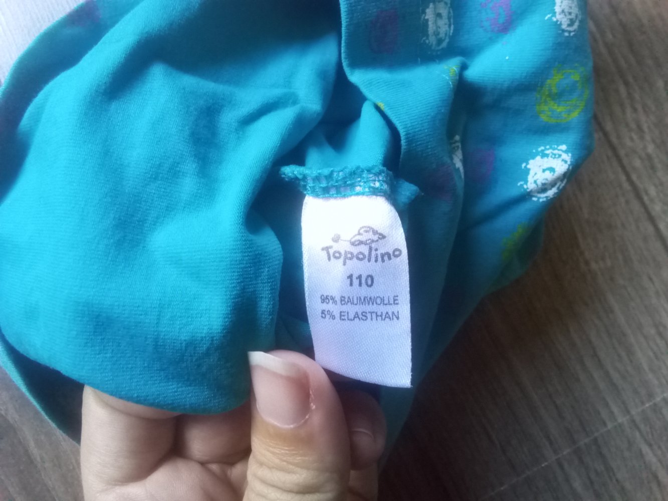 Rock topolino türkis gepunktet 110 Sommer