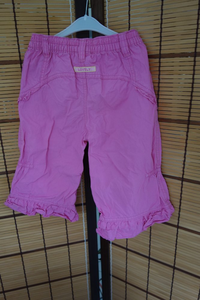 3/4 Hose pink kiki & koko 104 100% Baumwolle uni