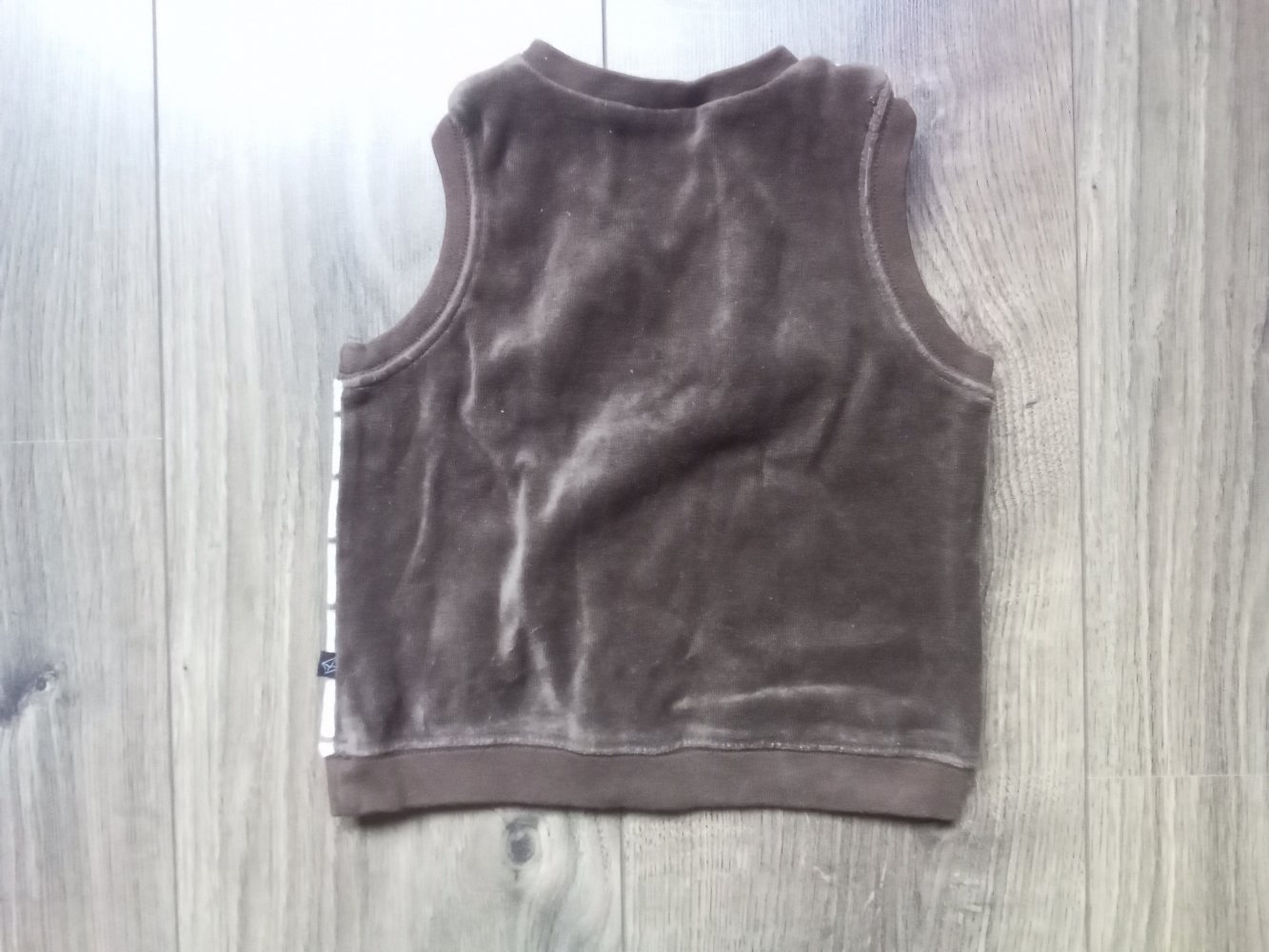 Pullunder braun gestreift Nicki kuschelig okay 68