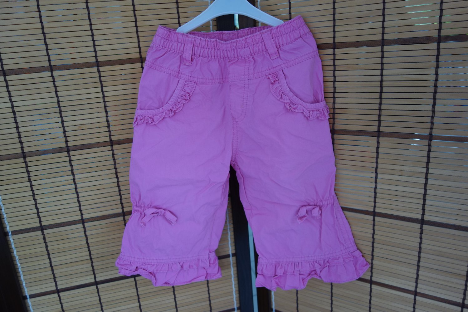 3/4 Hose pink kiki & koko 104 100% Baumwolle uni