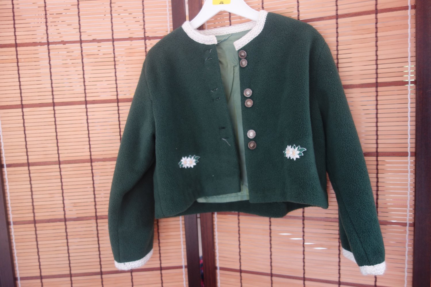 Trachtenjacke dunkelgrün unisex