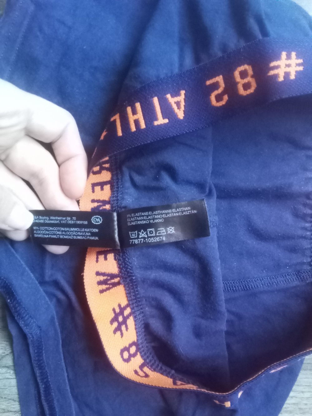 Set 2 Unterhosen Here+there happy kids TCM 134/140 blau 