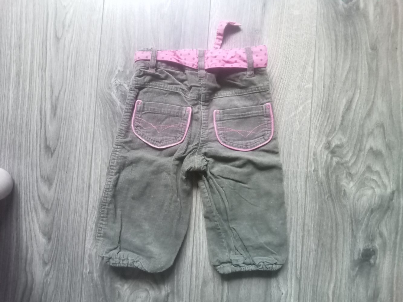 Cordhose braun gefüttert topolino 74 100% Baumwolle