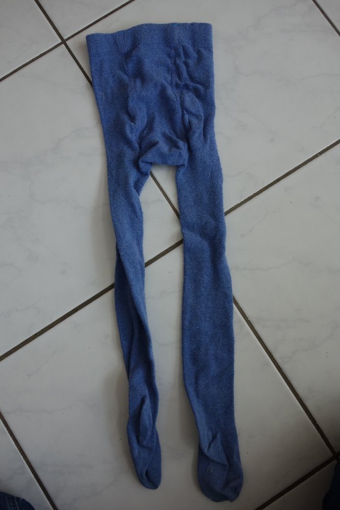 Strumpfhose hellblau 98/104 uni unisex