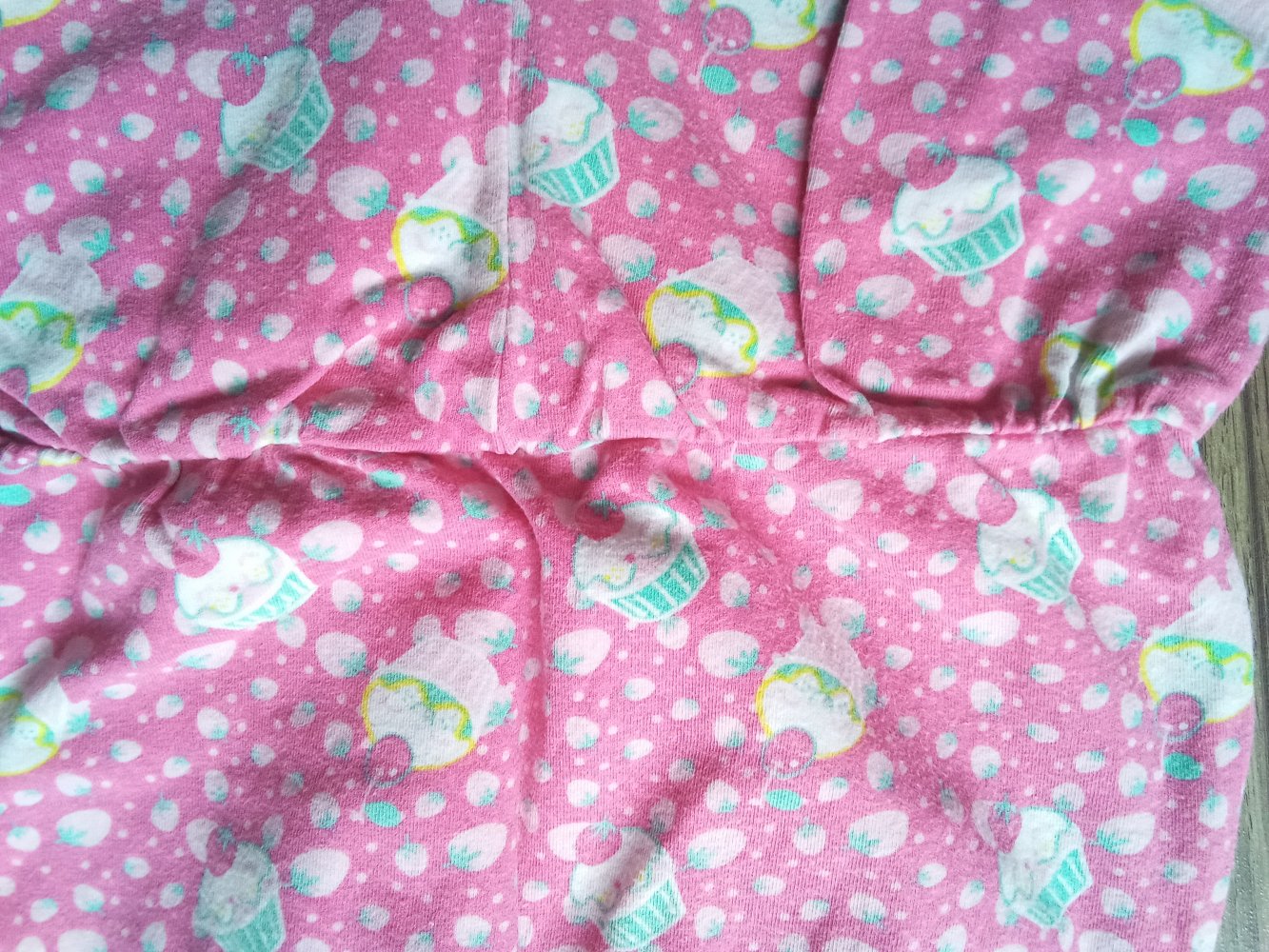 Jumpsuit pink 86 topomini Einteiler cupcakes