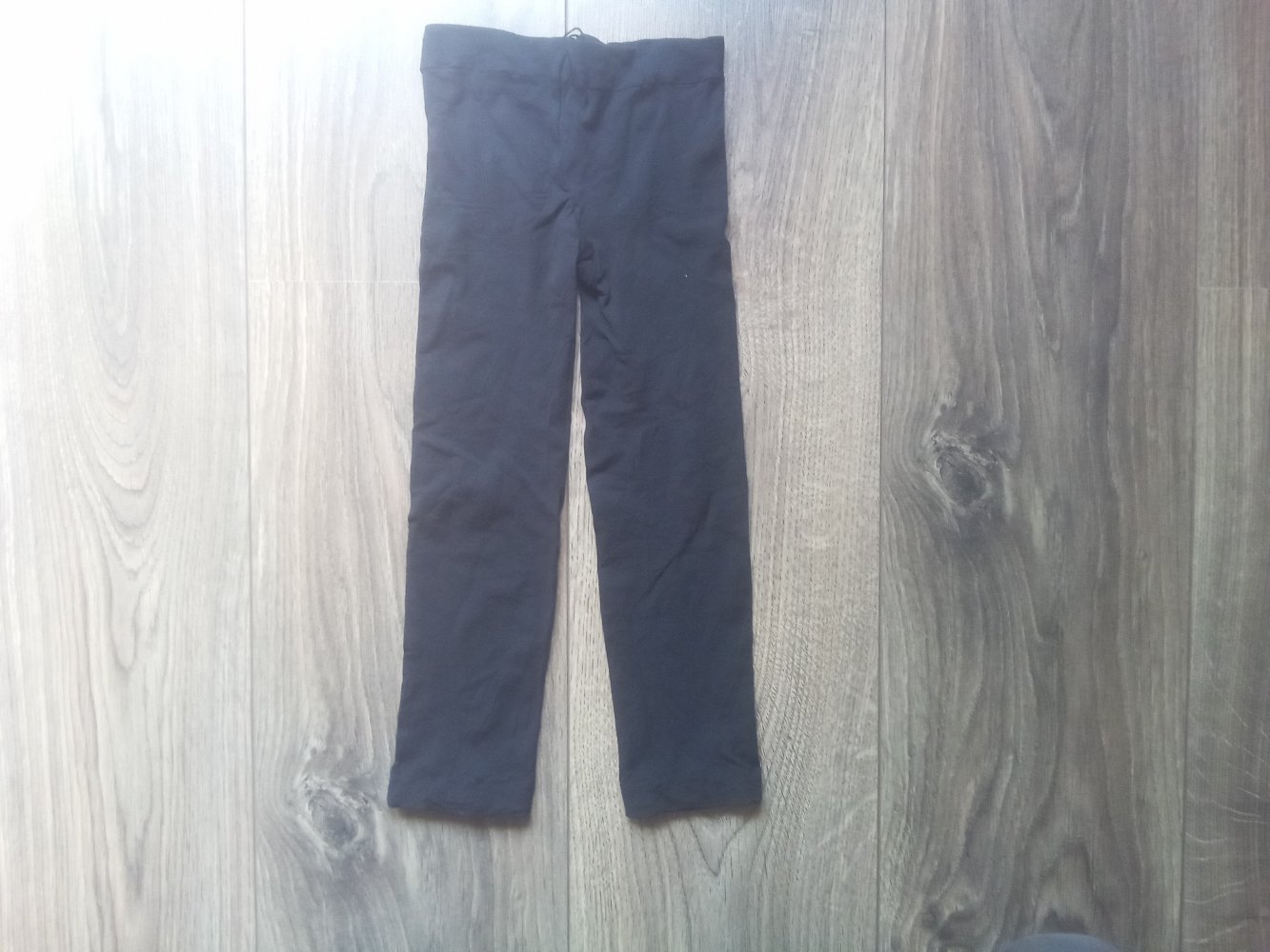 Feinstrumpfhose ohne Fuß schwarz uni 104 basic