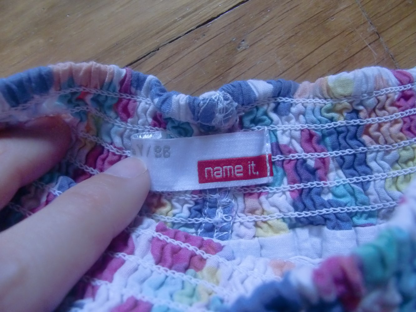 Rock bunt name it 86 Herzen 100% Baumwolle