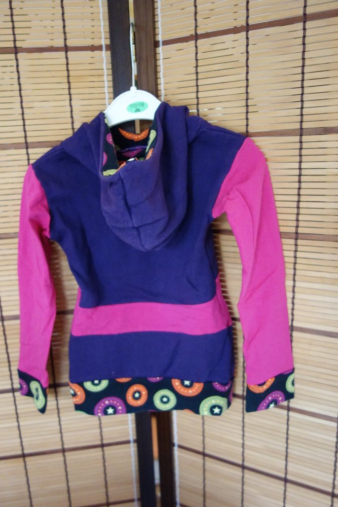 Hoodie handmade 98 104 Lila pink