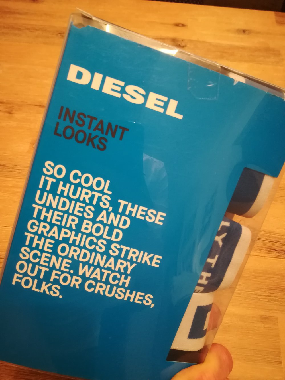 DIESEL Boxershort Unterhose Short Trunks Gr. S schwarz Unterhose Unterwäsche 