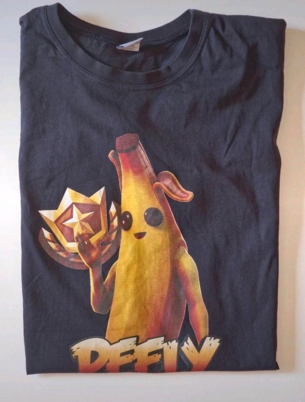 blaues Fortnite T-Shirt Musha Gr. 164, schwarzes fortnite T-Shirt Gr.164 Peely