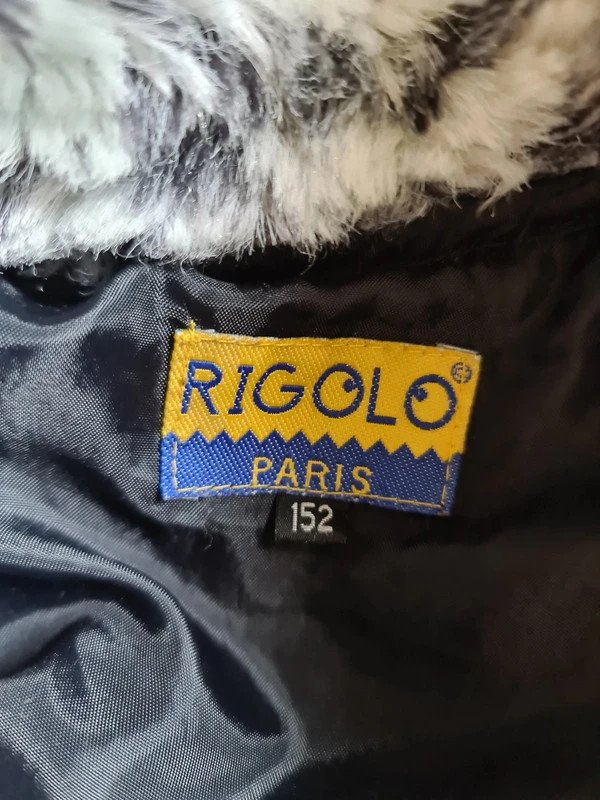 Weiss schwarze Jacke Gr.152  Jacke Gr.152