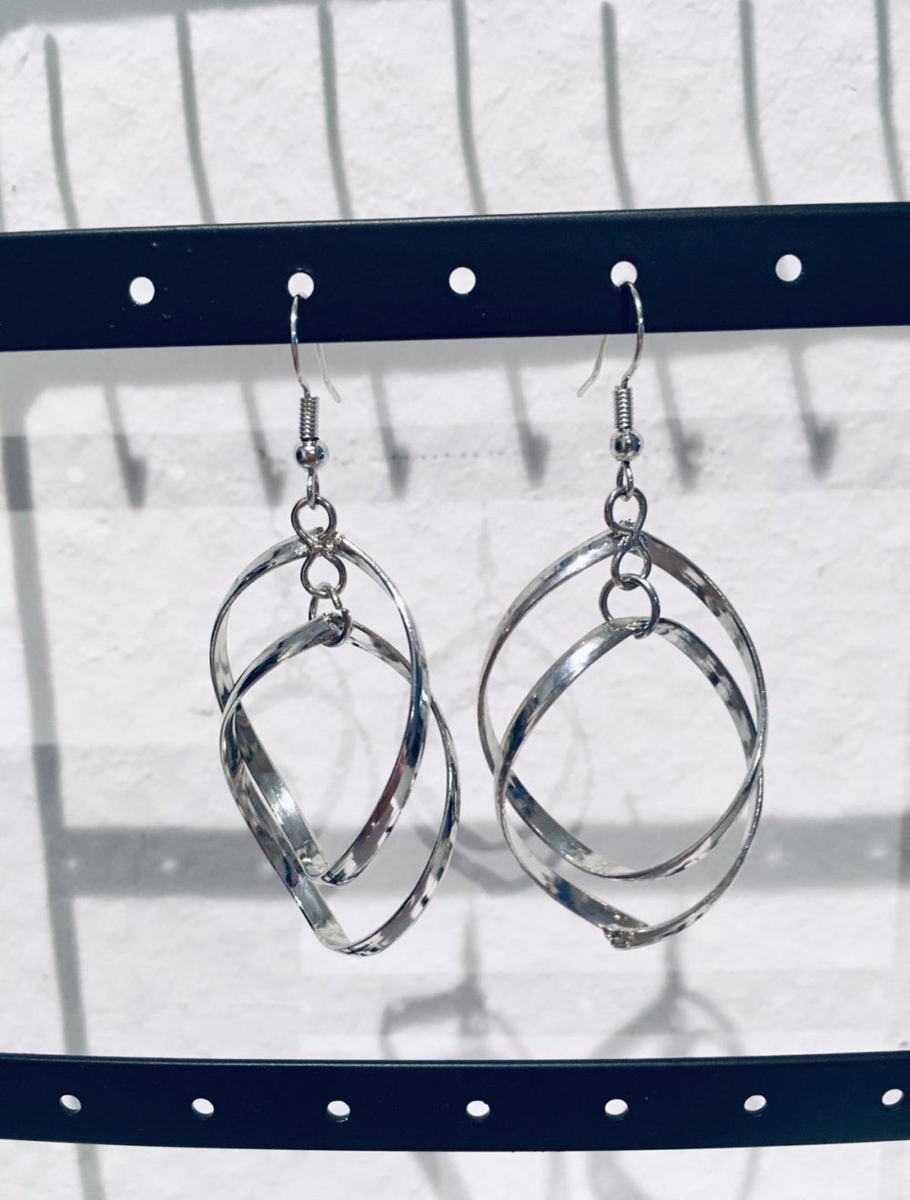 Ohrhänger , Silber farben