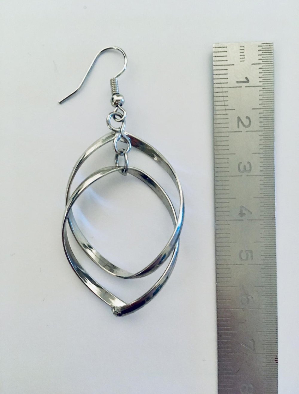 Ohrhänger , Silber farben