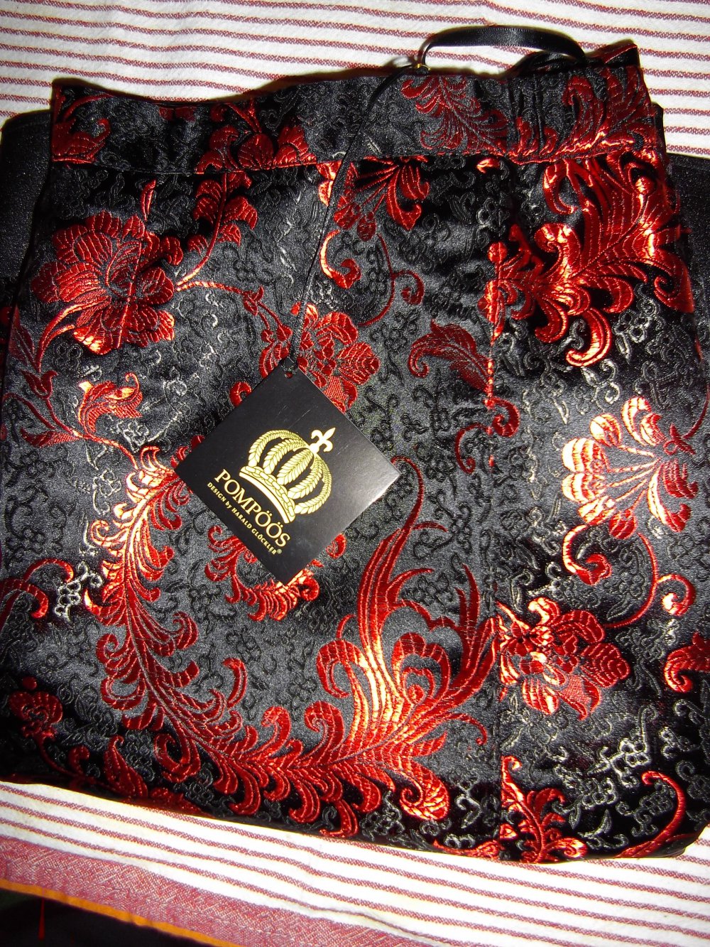 Harald Glööckler Brokat Glanzsatin Rock in Gr.46 neu