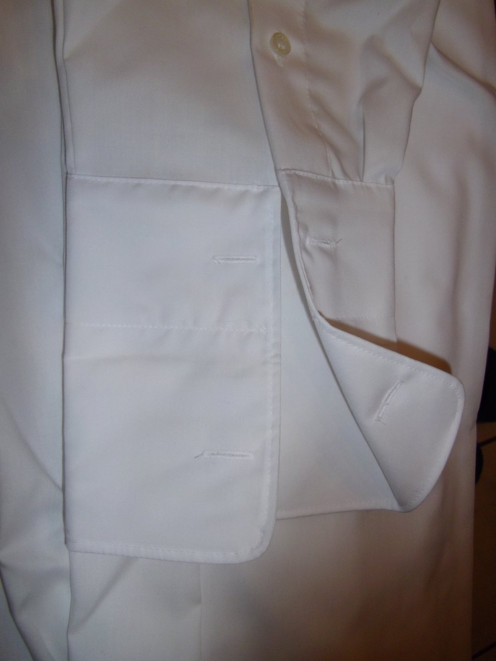 Marvelis by Olymp Modern Fit Business Umschlagmanschetten Hemd weiß in Gr.XXL 46cm Kragenweite neu