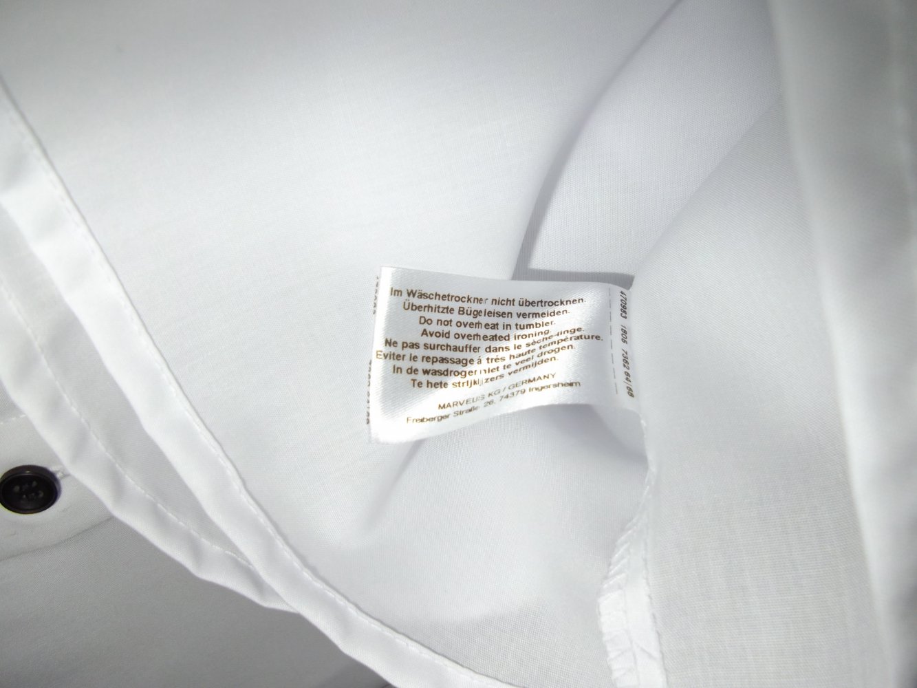 Marvelis by Olymp Business Hemd weiß in Gr.XL 43cm Kragenweite