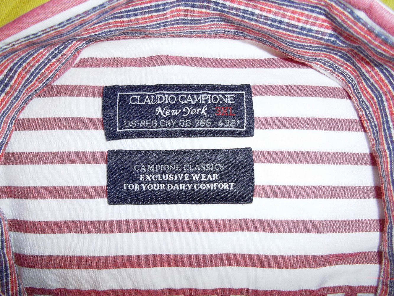 Claudio Campione New York Italystyle Hemd in Gr.3XL