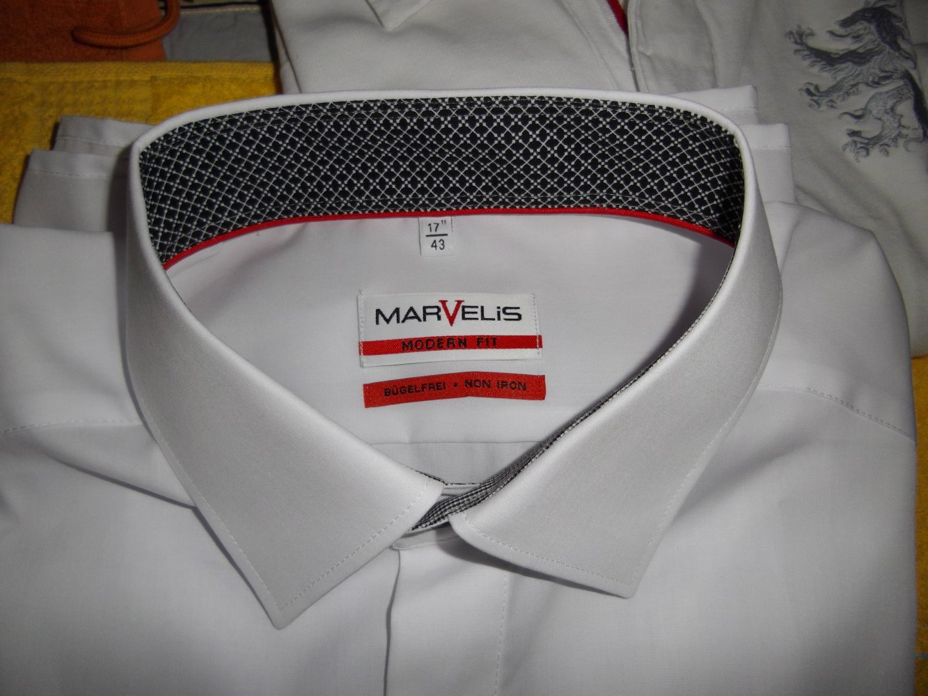 Marvelis by Olymp Business Hemd weiß in Gr.XL 43cm Kragenweite