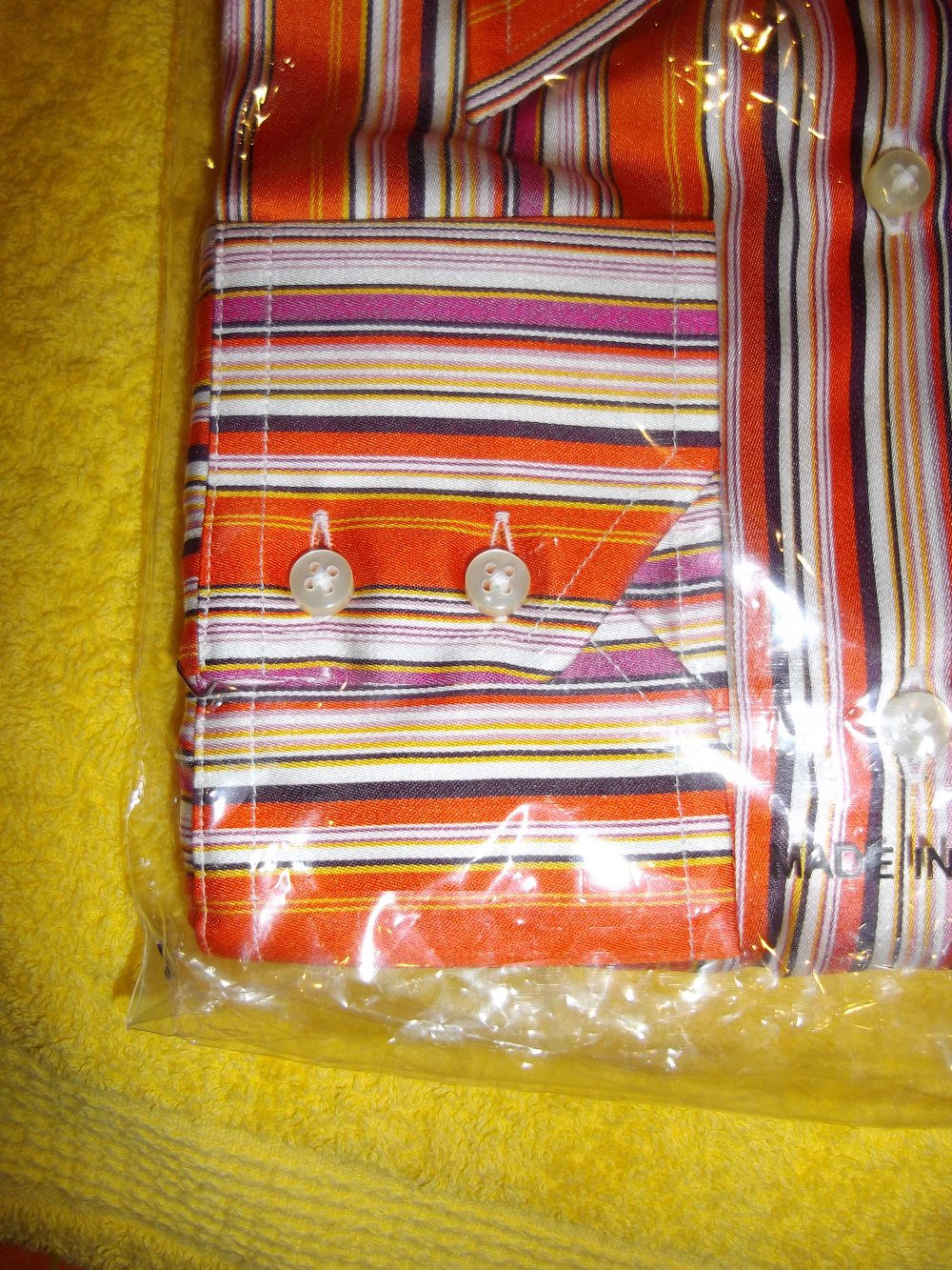 Monsieur Albert Napoli Couture Italy Hemd in Gr.3XL neu Verpackt