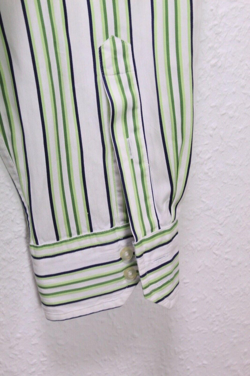 Tommy Hilfiger Business Hemd schwarz grün mintgrün weiß gestreift in Gr.L