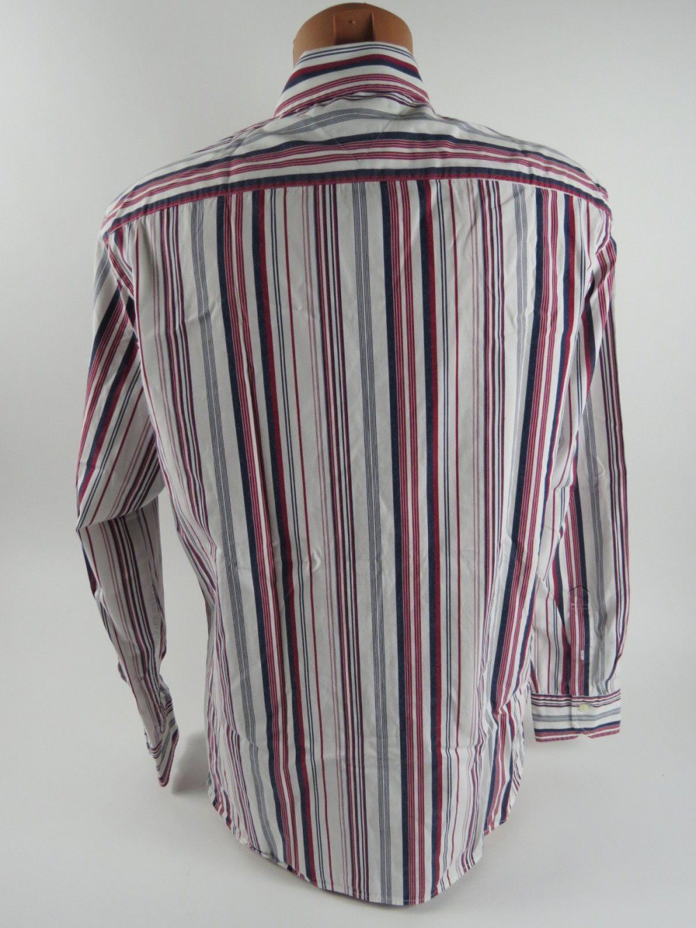 Tommy Hilfiger Hemd marine rot weiß gestreift in Gr.XL