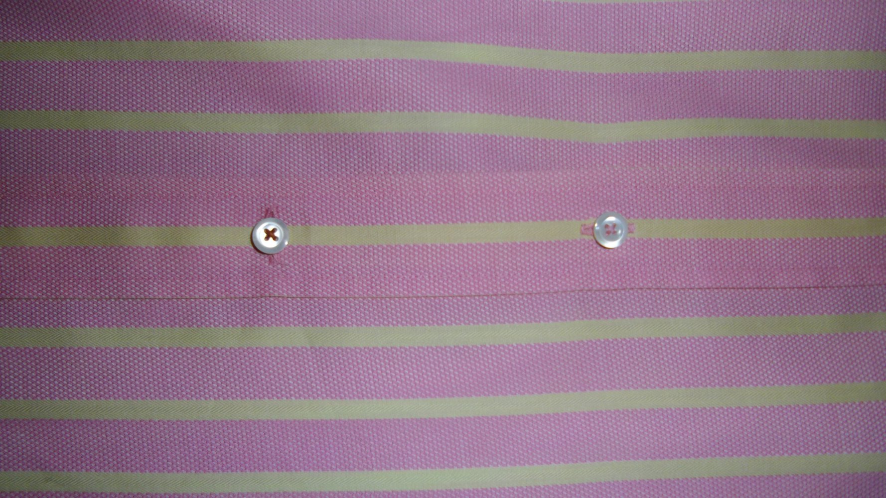 Jacques Britt Mastershirts rosa gelb gestreift Kurzarmhemd Gr.XL 43cm Kragenweite