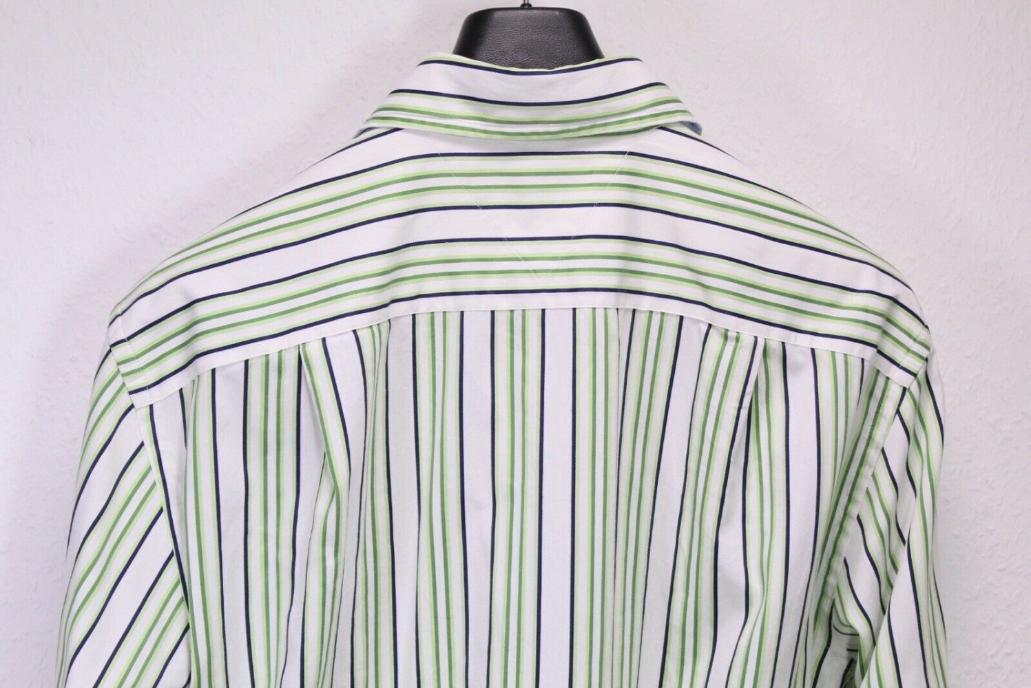 Tommy Hilfiger Business Hemd schwarz grün mintgrün weiß gestreift in Gr.L