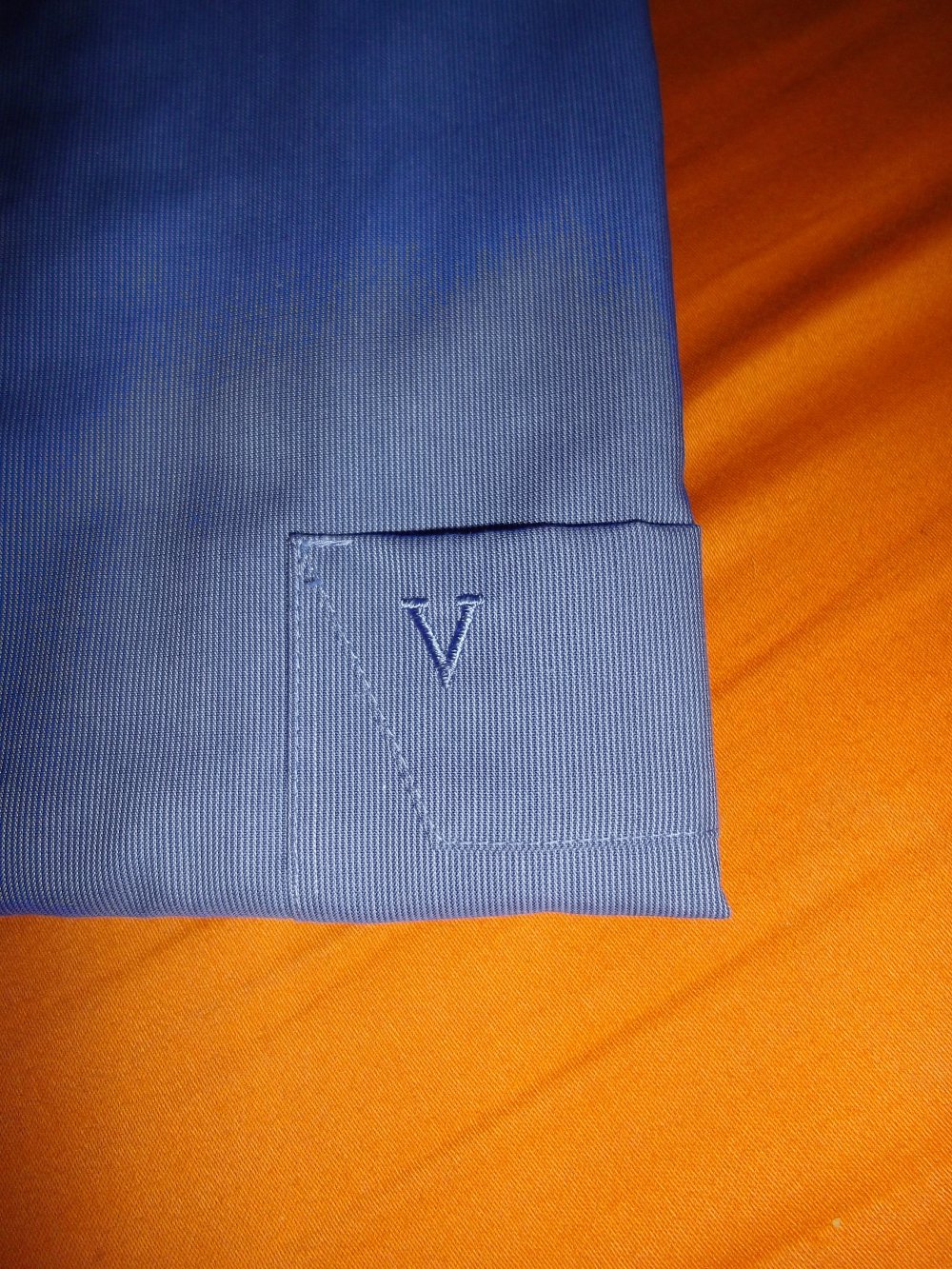 Marvelis by Olymp Slim Fit Nadel Streifen Hemd blau in Gr.XXL 46cm Kragenweite neu