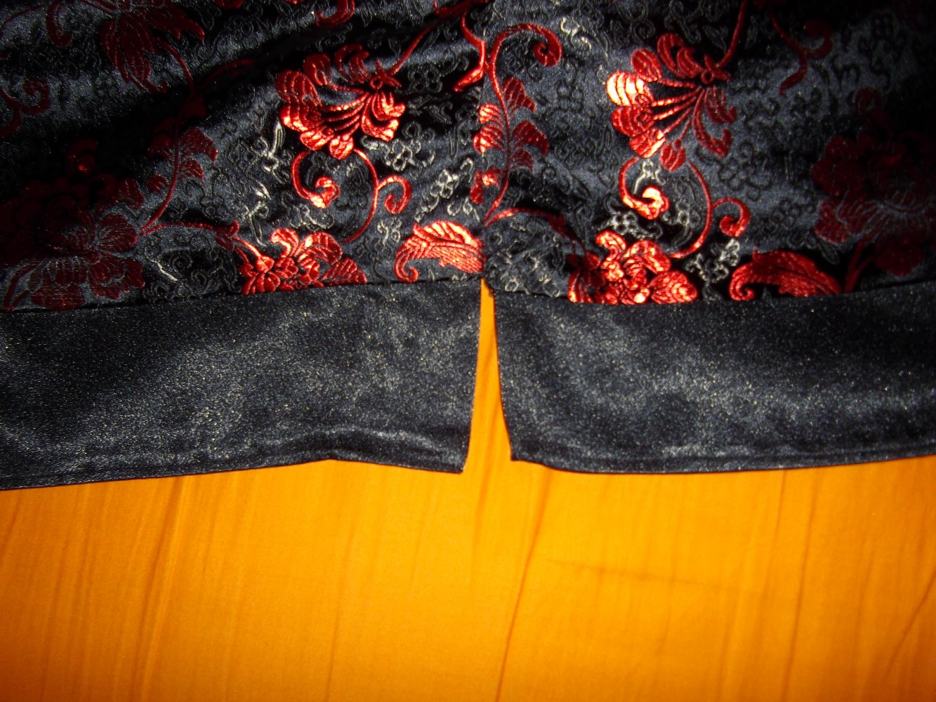 Harald Glööckler Brokat Glanzsatin Rock in Gr.46 neu