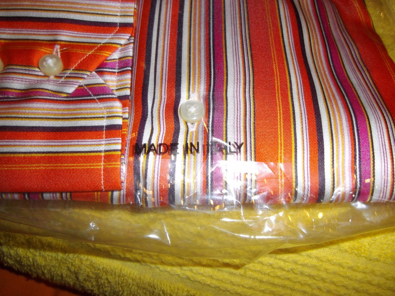 Monsieur Albert Napoli Couture Italy Hemd in Gr.3XL neu Verpackt