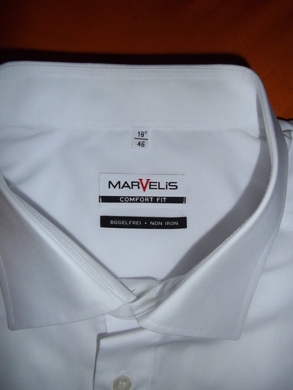 Mavelis by Olymp Comfort Fit  Business Hemd weiß in Gr.XXL 46cm Kragenweite