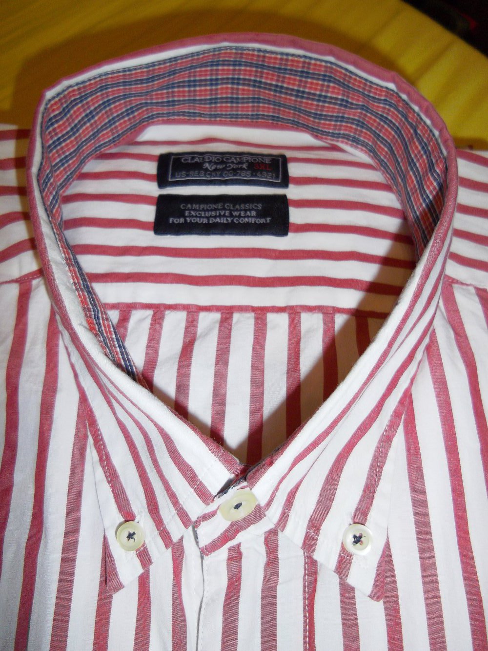 Claudio Campione New York Italystyle Hemd in Gr.3XL