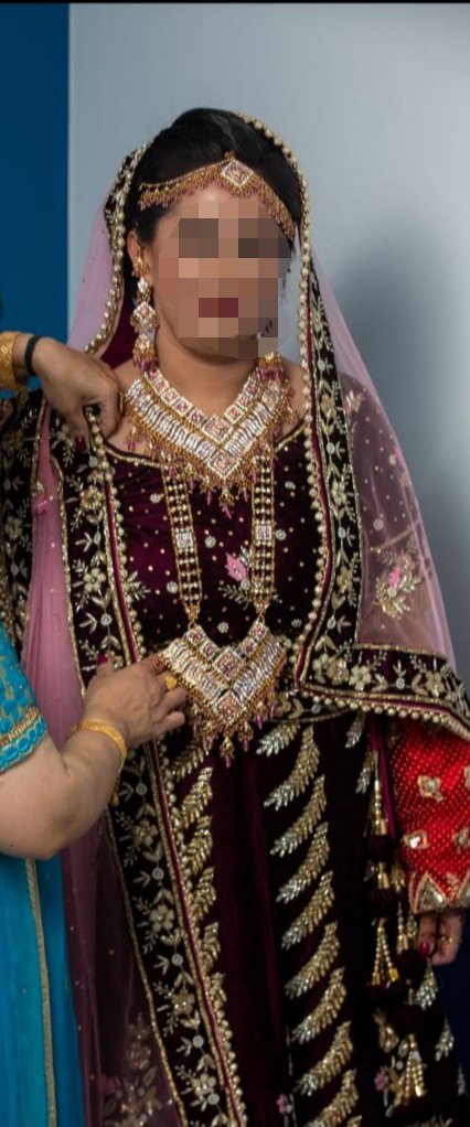 Hochzeitskleid Bollywood Kleid 