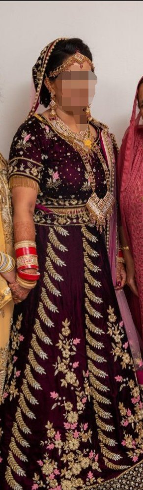 Hochzeitskleid Bollywood Kleid 