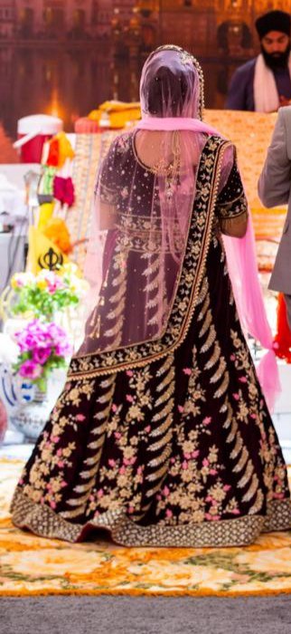 Hochzeitskleid Bollywood Kleid 