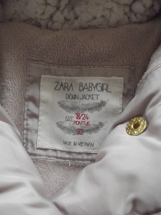Super schöne Daunen Jacke von Zara 