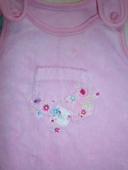 Super süßes rosa Kleidchen von George Gr. 56- 62 