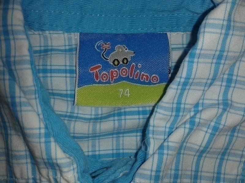 Sehr süßes kariertes Hemd Gr.74 