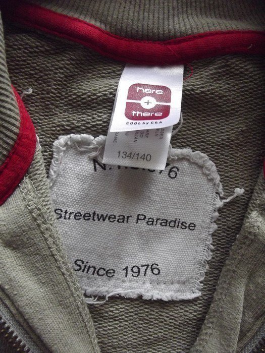 Schöne Jacke Gr. 134/ 140 von here & there 