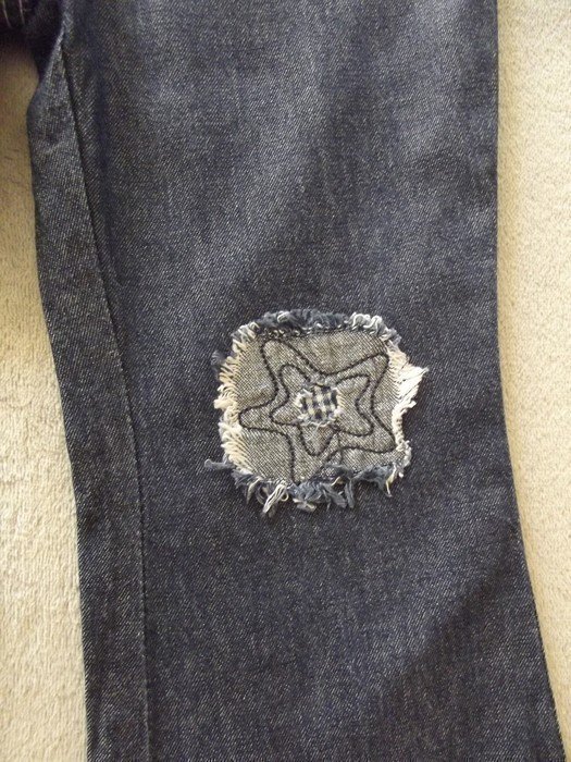 Sehr schöne Jeans mit weiterem Schlag 