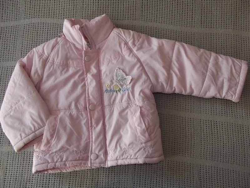 Süße rosa Winter Jacke 