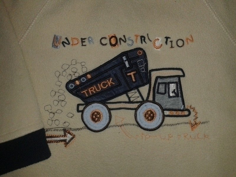 Sehr schöner Fleece- Pulli Gr.74 