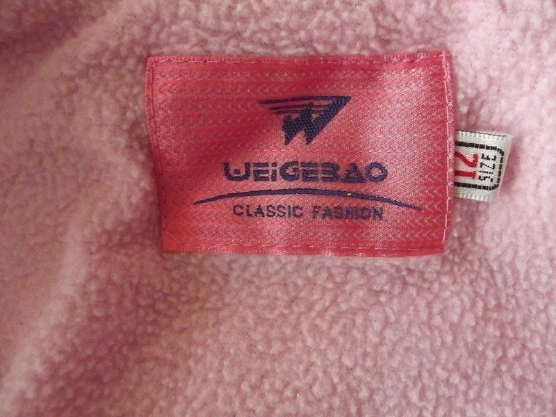 Süße rosa Winter Jacke 
