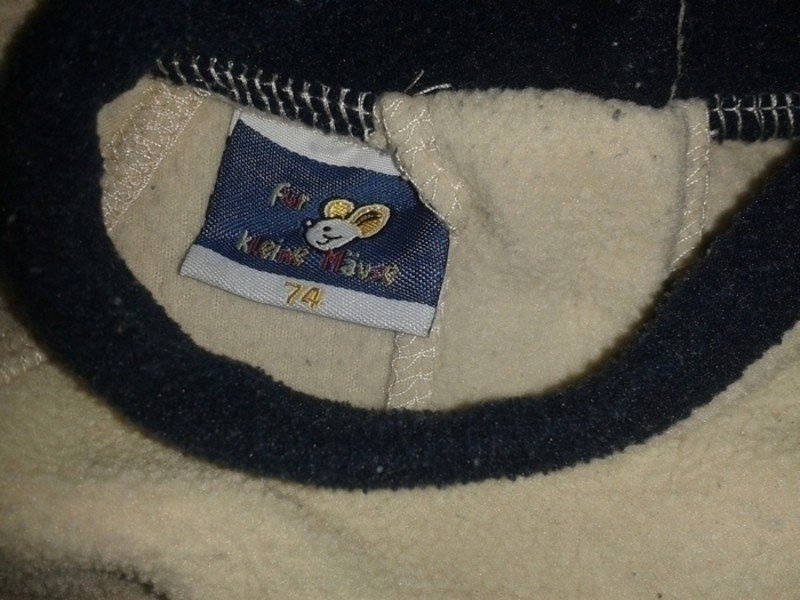Sehr schöner Fleece- Pulli Gr.74 