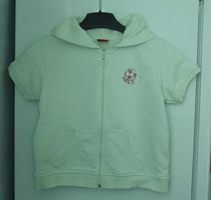 Schöne zart grüne Jacke mit Kapuze von Esprit 