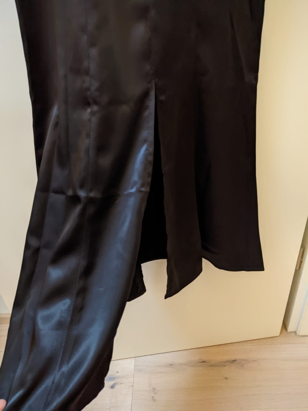 Gothic Satin Kleid, S